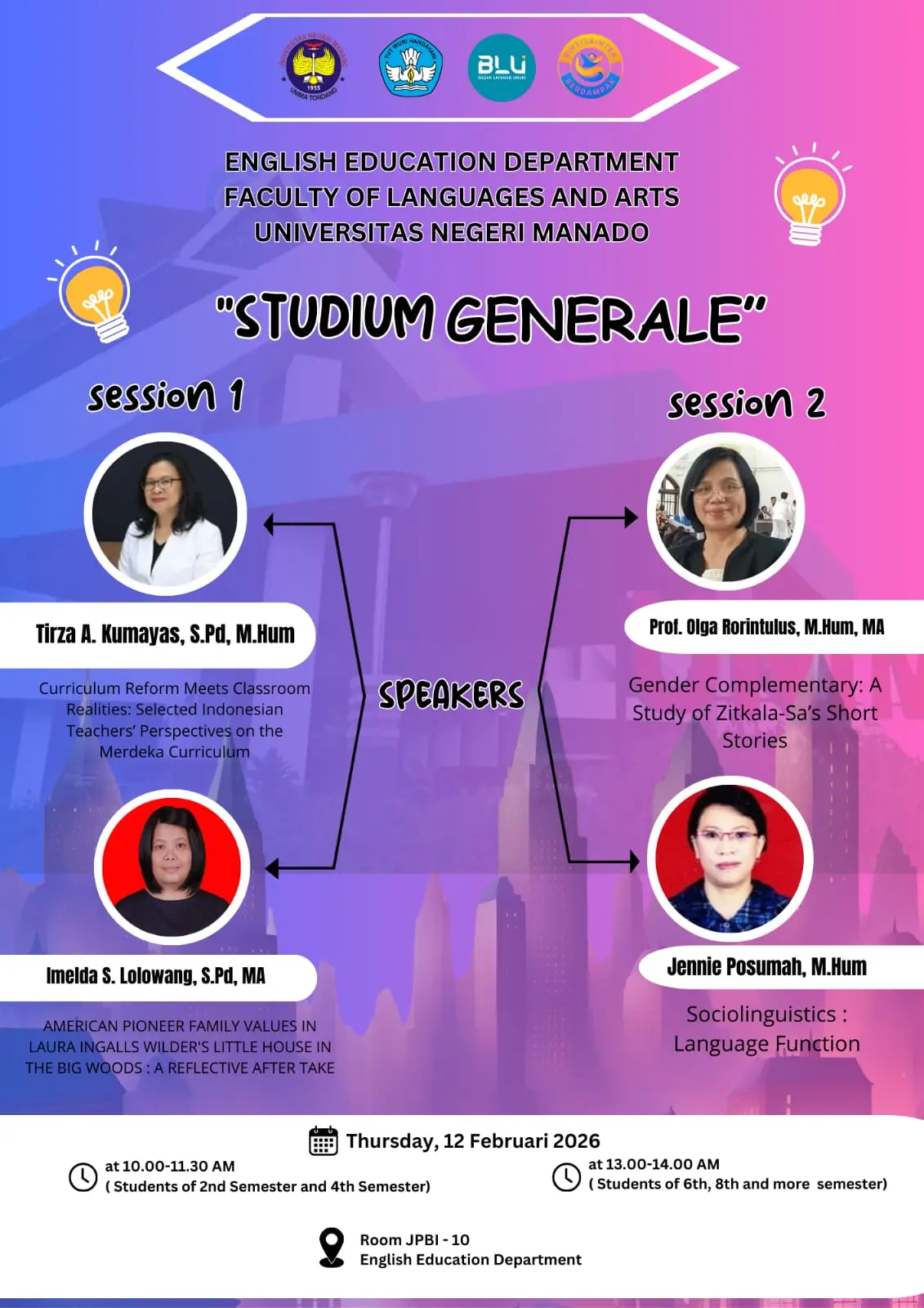 Stadium General English Education Department